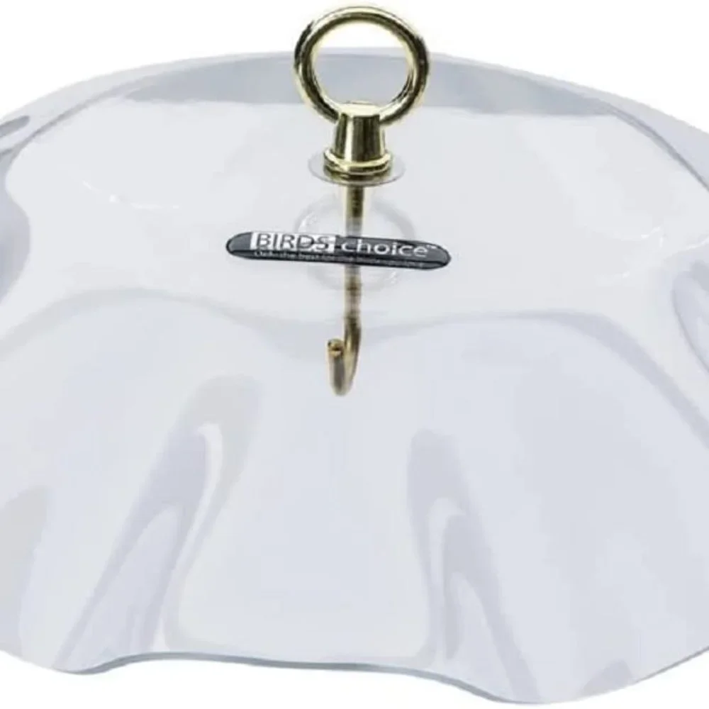 Birds Choice WGCLEAR Weatherguard, Weather-Resistant Acrylic Bird Feeder Guard